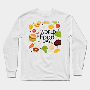 World Food day Concept Long Sleeve T-Shirt